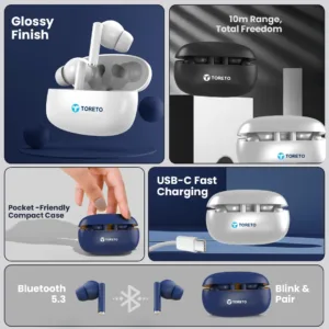 TORETO EARBUDS AIR TUNE TOR 1417